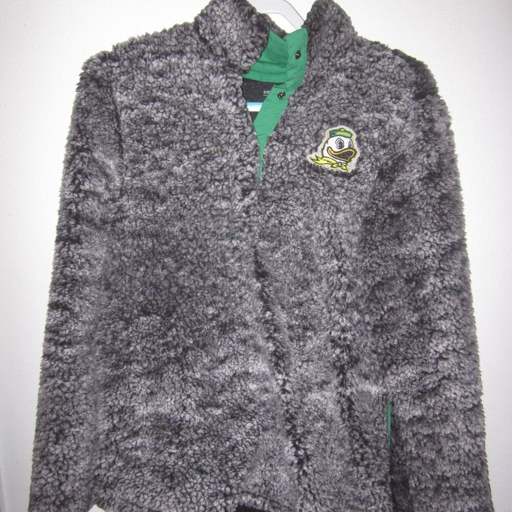 Oregon Ducks Sherpa Women's Pullover Size Medium